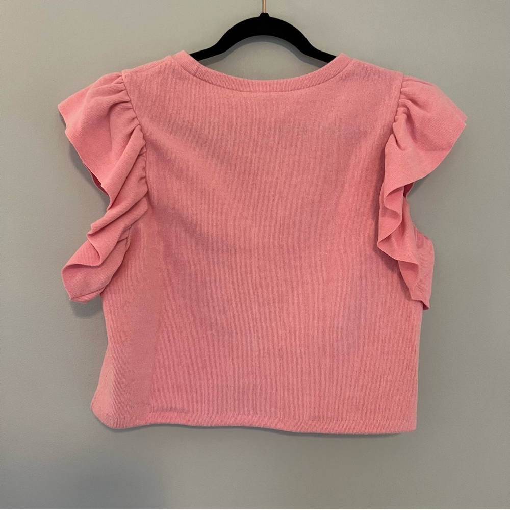 Zara Soft Ruffled Top - Picture 3 of 8